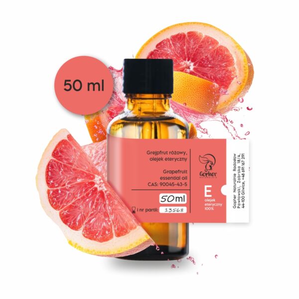 Grejfprut różowy olejek eteryczny