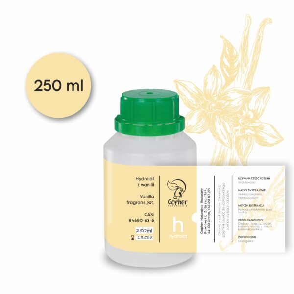 Hydrolat waniliowy hydrolat z wanili